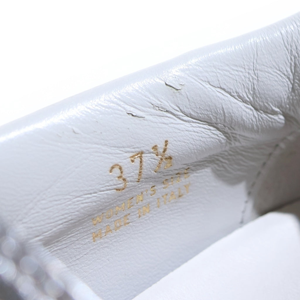 Roger Vivier(ロジェヴィヴィエ) ビジュー クリスタル スリッポン ローカットスニーカー ホワイト レディース