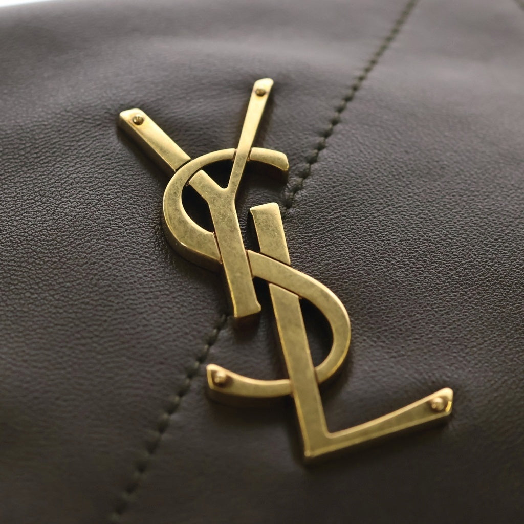 SAINT LAURENT PARIS(サンローランパリ) ジェイミー 4.3 ショルダーバッグ カーキ カーフレザー ゴールド金具 レディース