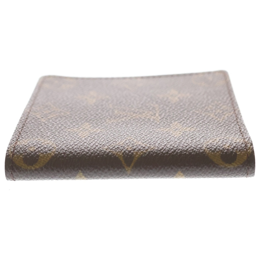 LOUIS VUITTON(ルイヴィトン) モノグラム ポルト ビエ・6カルト クレディ2つ折り コンパクトウォレット レザー 財布 ブラウン M60929