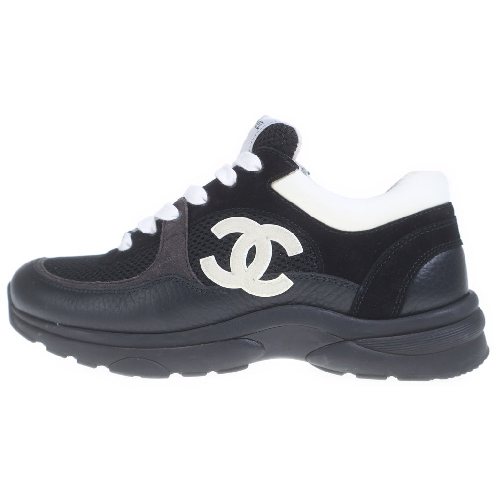 CHANEL(シャネル) ココマークローカットスニーカー スニーカー ブラック #38 G38299 レディース