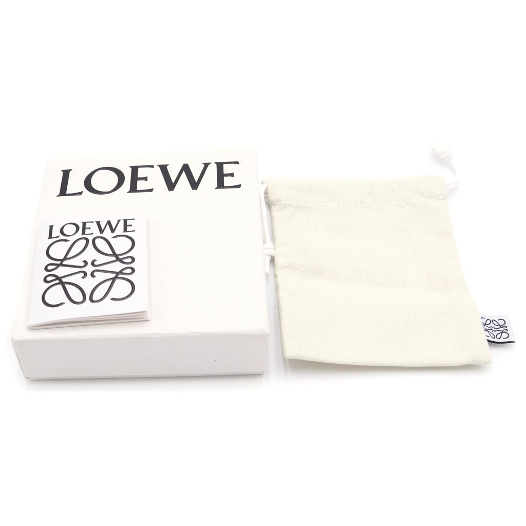 LOEWE(ロエベ) スリムコンパクトウォレット 二つ折り財布 レザー ブラック C660W73X02