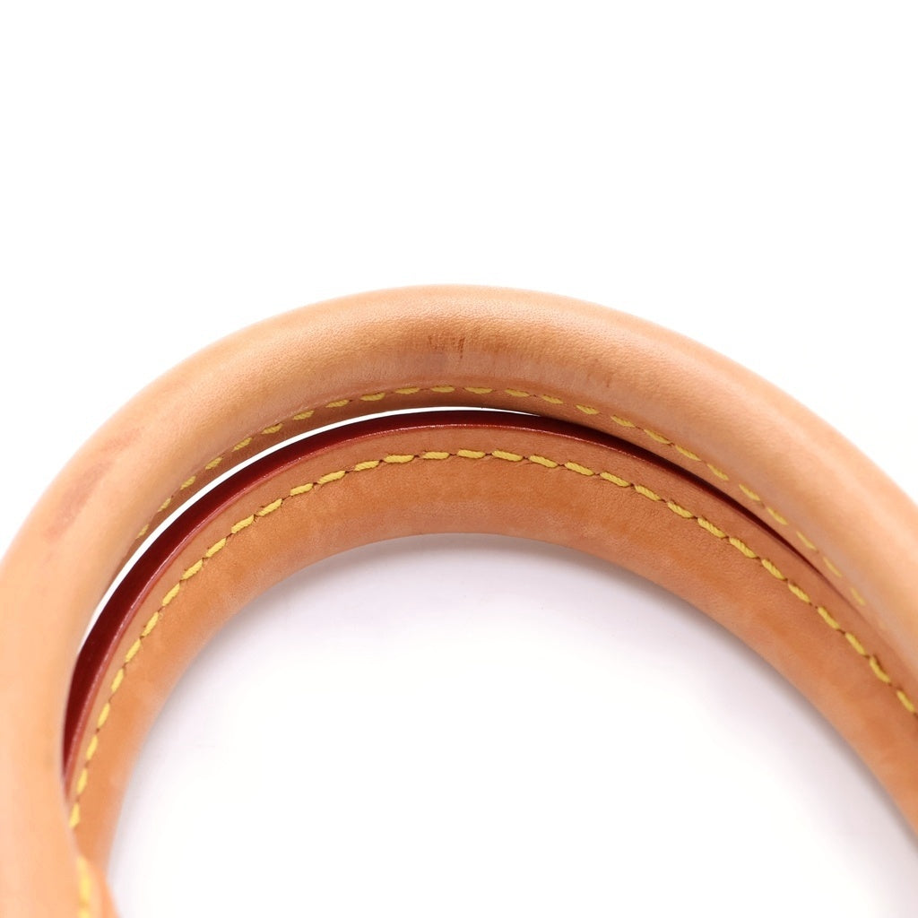 LOUIS VUITTON(ルイヴィトン) モノグラム アルマBB 2WAYバッグ ハンドバッグ ショルダーバッグ ブラウン レザー×PVC M46990 ゴールド金具 レディース