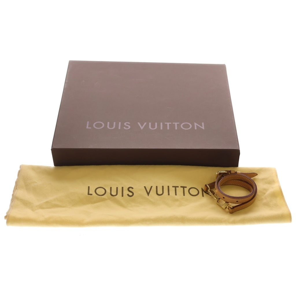LOUIS VUITTON(ルイヴィトン) モノグラム パレルモPM 2wayバッグ ハンドバッグ ショルダーバッグ ブラウン レザー×PVC M40145 ゴールド金具 レディース