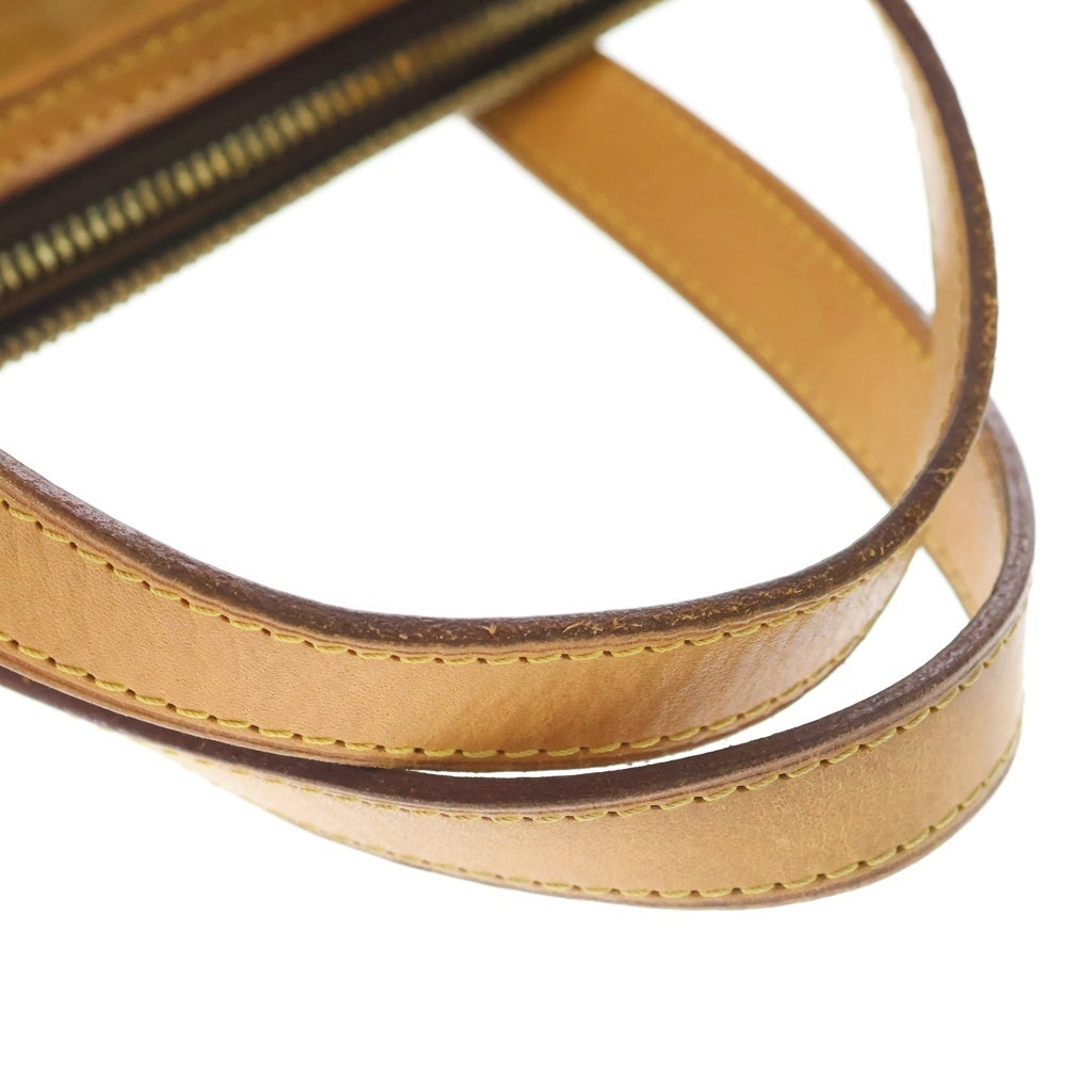 LOUIS VUITTON(ルイヴィトン) モノグラム パレルモPM 2wayバッグ ハンドバッグ ショルダーバッグ ブラウン レザー×PVC M40145 ゴールド金具 レディース