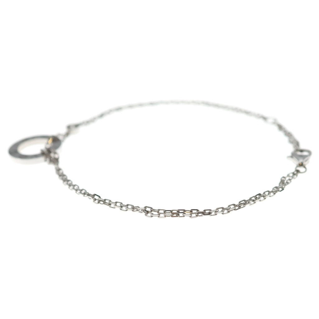 Cartier(カルティエ) ラブ サークル ブレスレット チェーン ホワイトゴールド Au750WG レディース