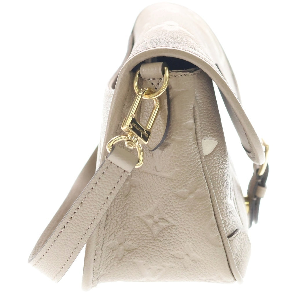LOUIS VUITTON(ルイヴィトン) モノグラムアンプラント ディアヌ レザー 2WAY ショルダー バッグ ベージュ M46583 レディース