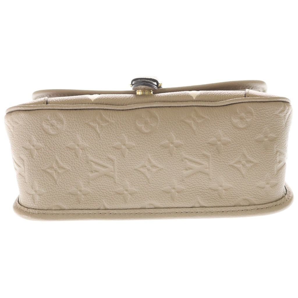 LOUIS VUITTON(ルイヴィトン) モノグラムアンプラント ディアヌ レザー 2WAY ショルダー バッグ ベージュ M46583 レディース