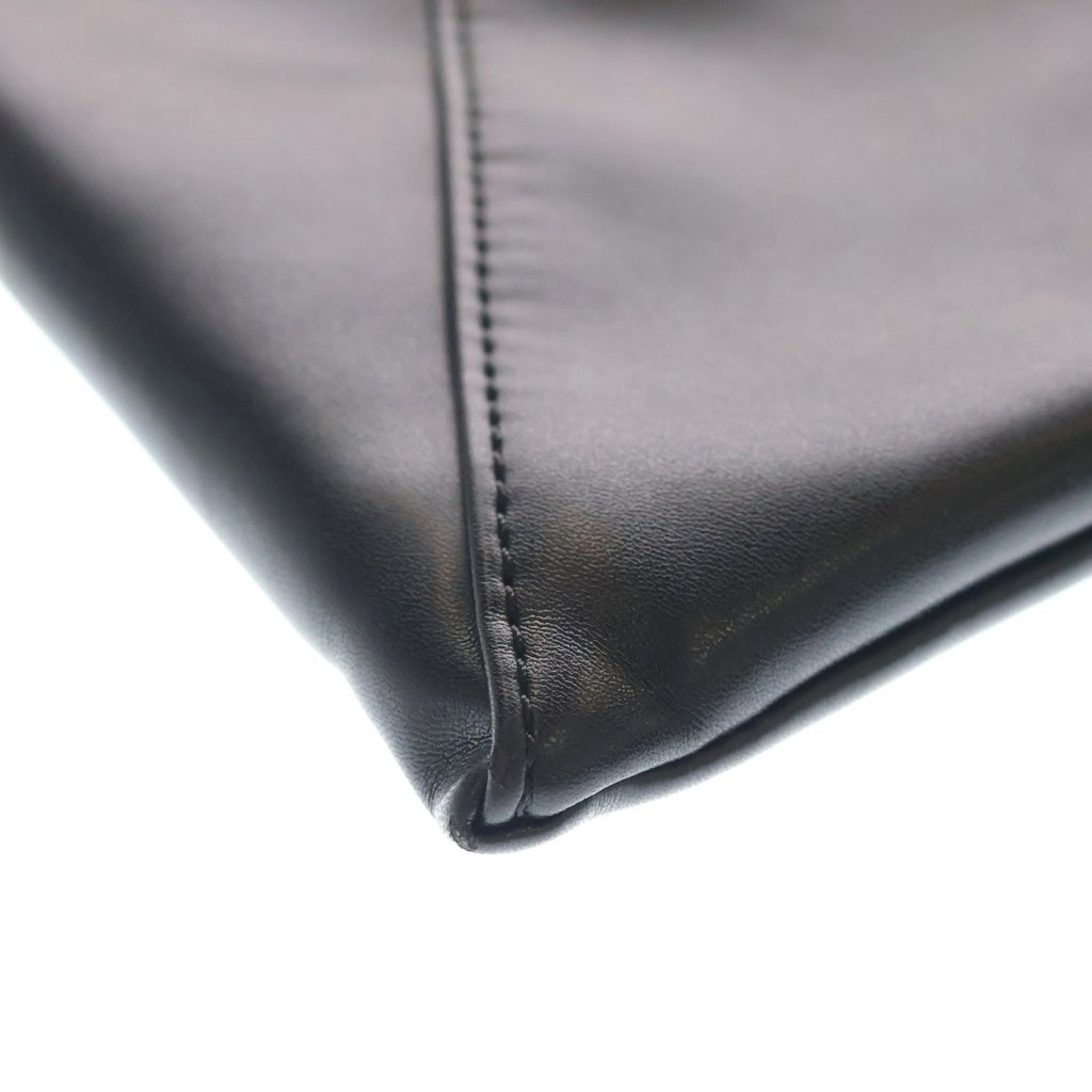 MM6 Maison Margiela(エムエムシックスメゾンマルジェラ) MM6 ジャパニーズバッグ トートバッグ ハンドバッグ ブラック レザー レディース