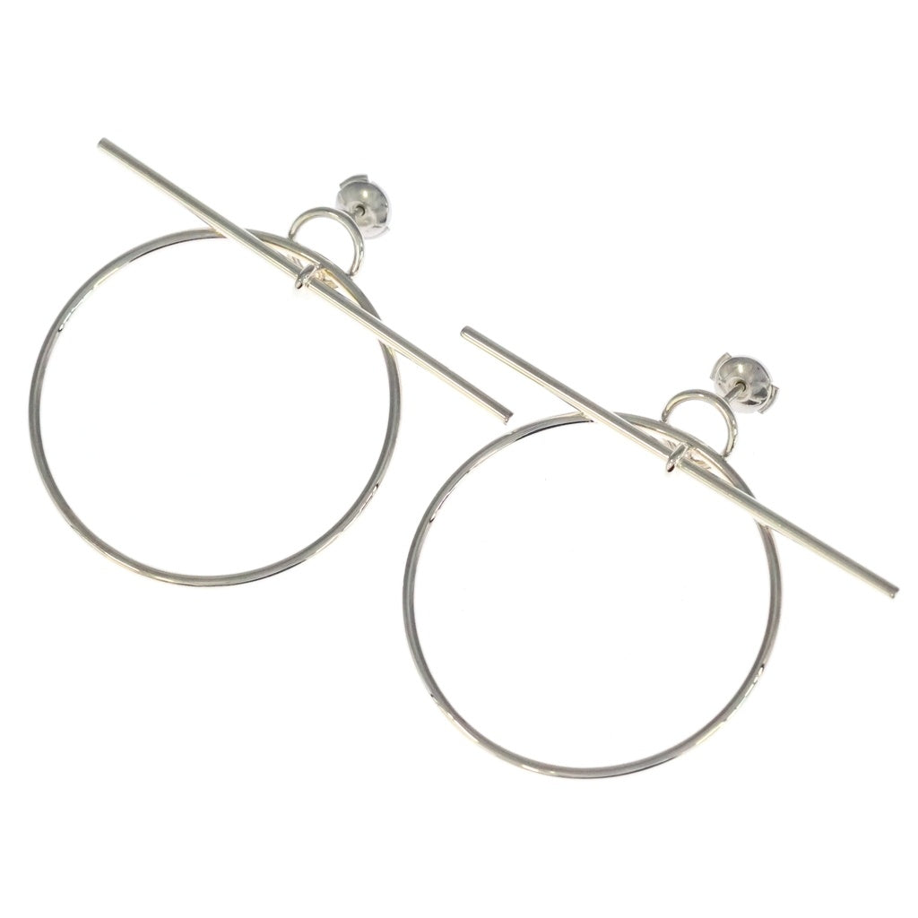 HERMES(エルメス) ループMM フープピアス 925 シルバー レディース