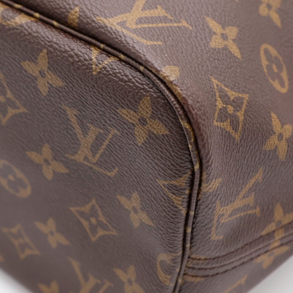 LOUIS VUITTON(ルイヴィトン) モノグラム ネヴァーフルMM ハンドバッグ PVC レザー ブラウン M46975 レディース