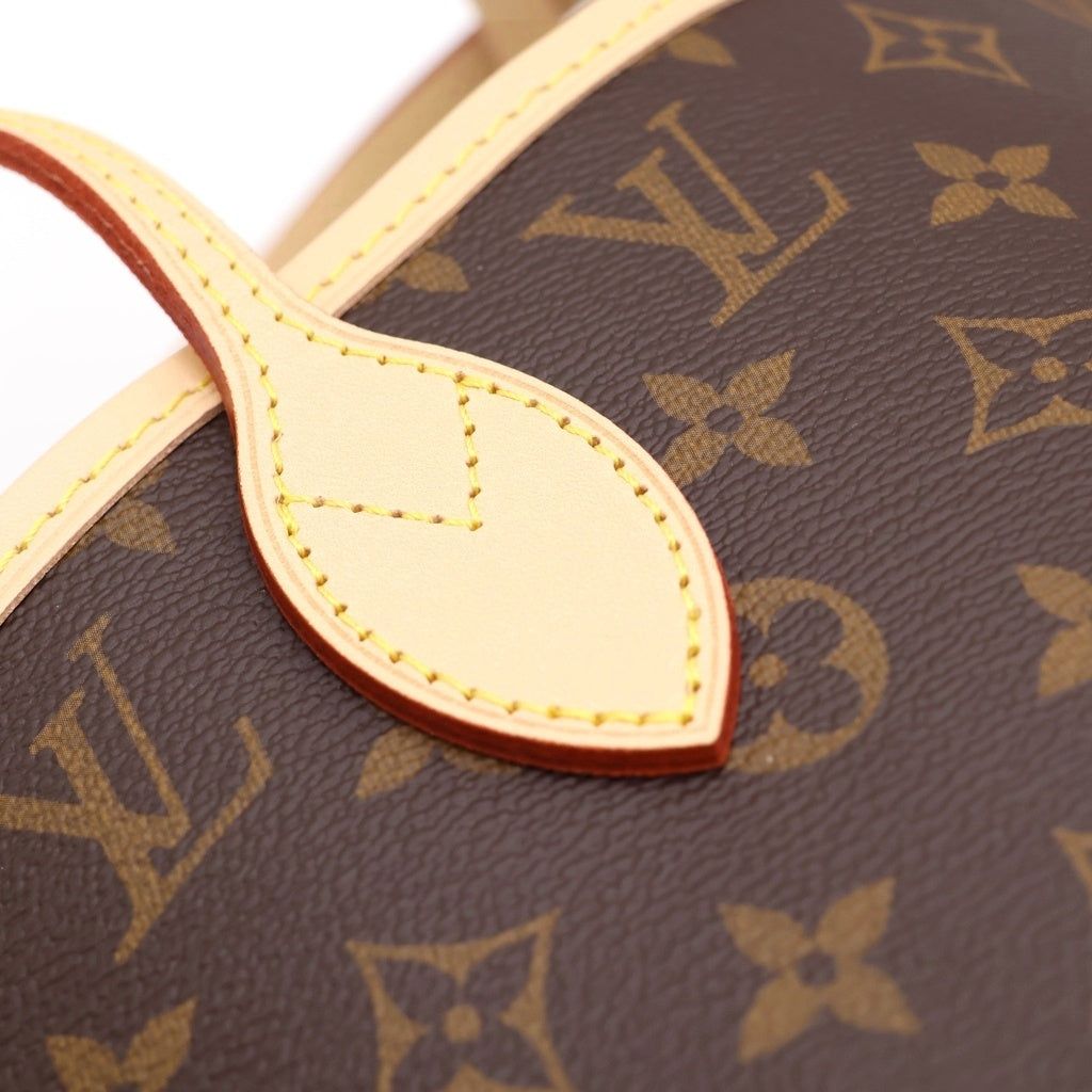 LOUIS VUITTON(ルイヴィトン) モノグラム ネヴァーフルMM ハンドバッグ PVC レザー ブラウン M46975 レディース