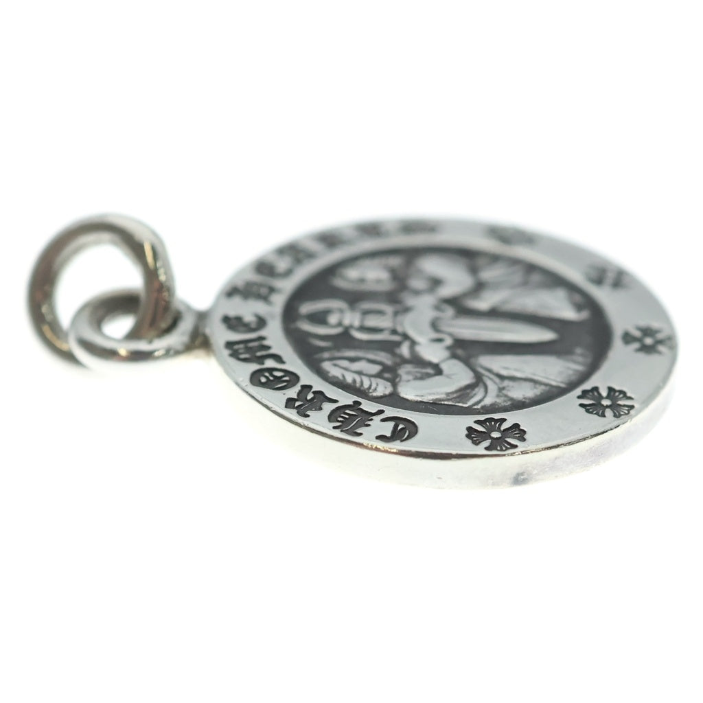 CHROME HEARTS(クロムハーツ) ■CHRM ANGL MDL V2 エンジェルメダルチャーム ペンダントトップ シルバーBCA229