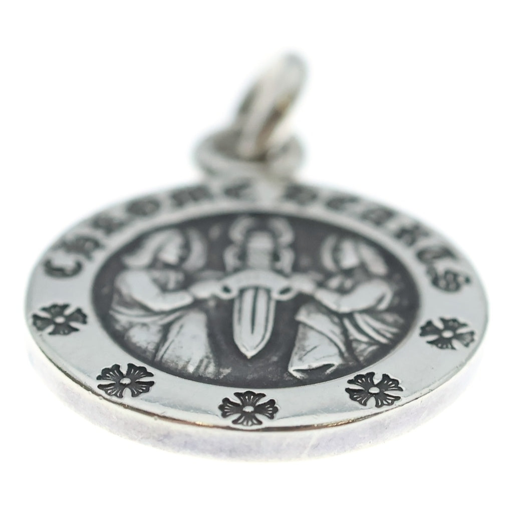CHROME HEARTS(クロムハーツ) ■CHRM ANGL MDL V2 エンジェルメダルチャーム ペンダントトップ シルバーBCA229