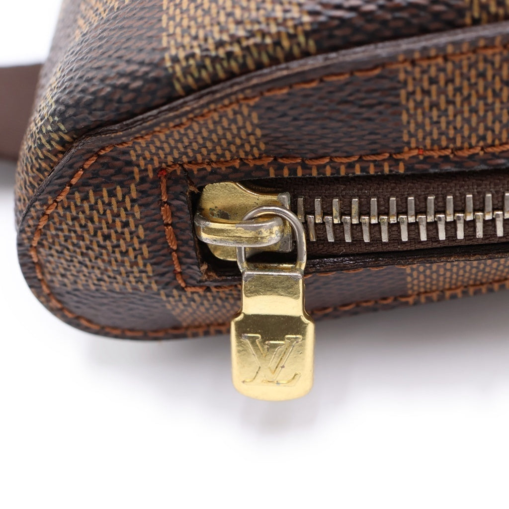 LOUIS VUITTON(ルイヴィトン) ダミエ ジェロニモス PVC レザー ボディバッグ ショルダーバッグ ブラウン N51994 レディース