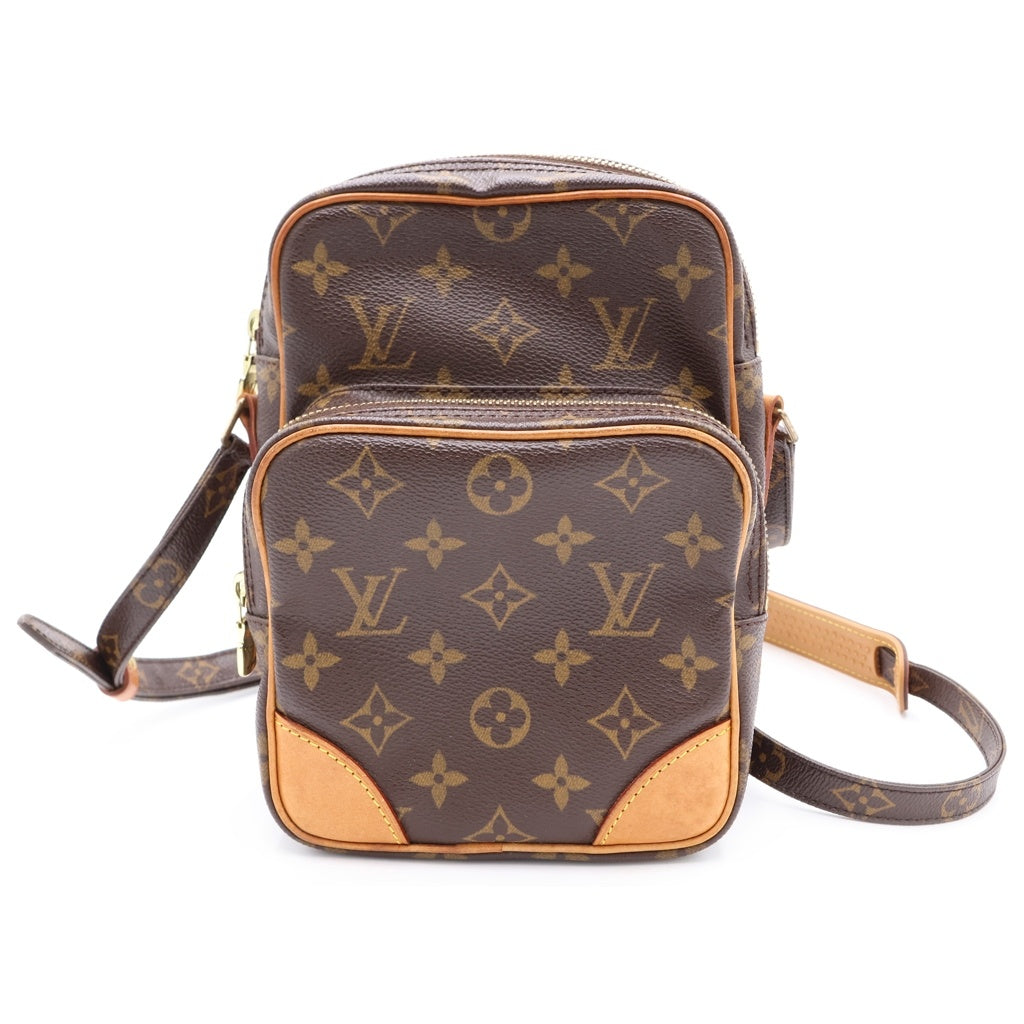 LOUIS VUITTON(ルイヴィトン) モノグラム アマゾン PVC レザー ショルダーバッグ ブラウン M45236 レディース