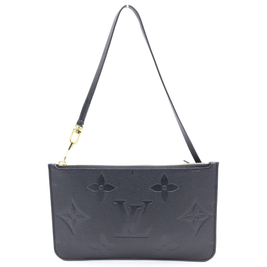 LOUIS VUITTON(ルイヴィトン) 付属ポーチ M45686 ケース ブラック レザー レディース