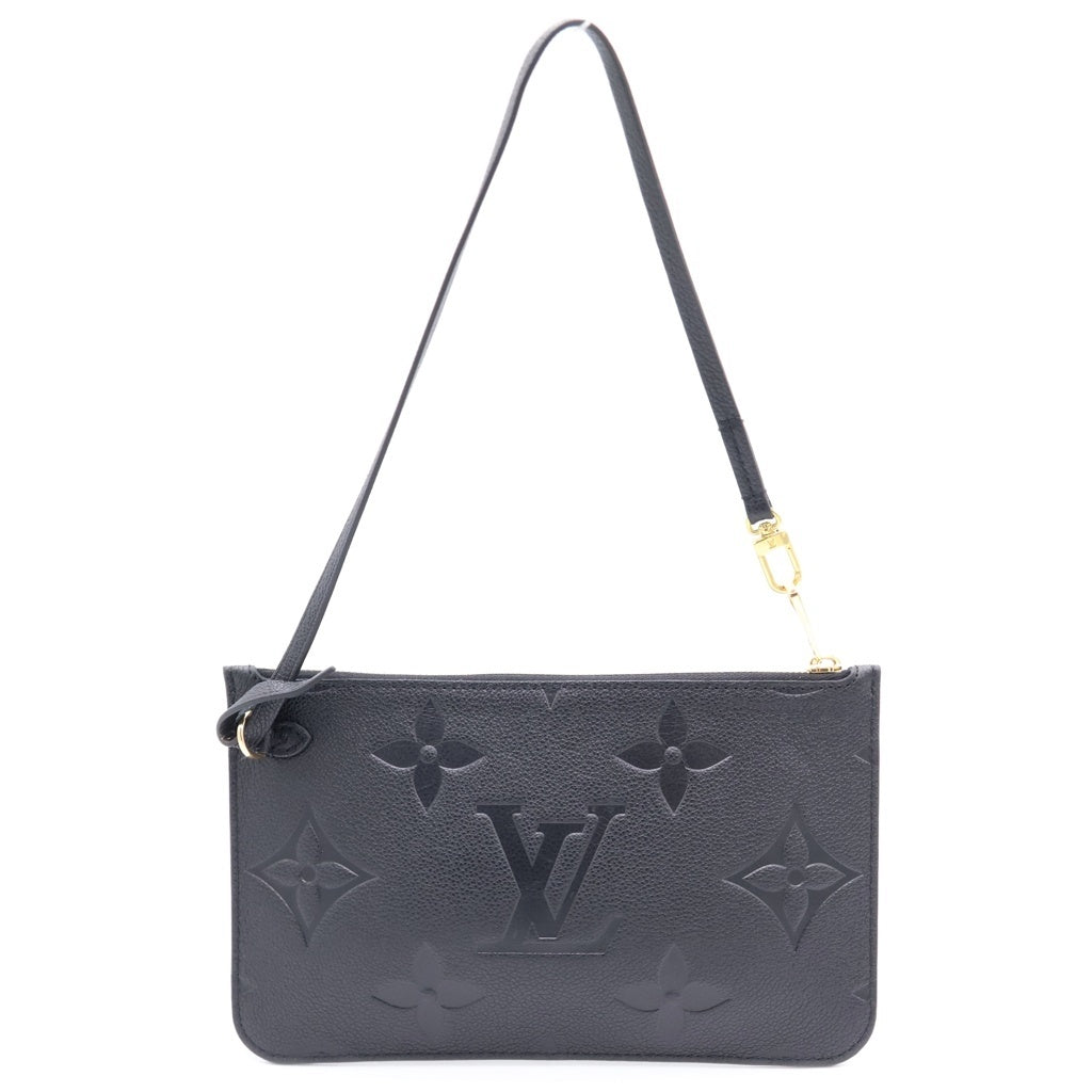 LOUIS VUITTON(ルイヴィトン) 付属ポーチ M45686 ケース ブラック レザー レディース
