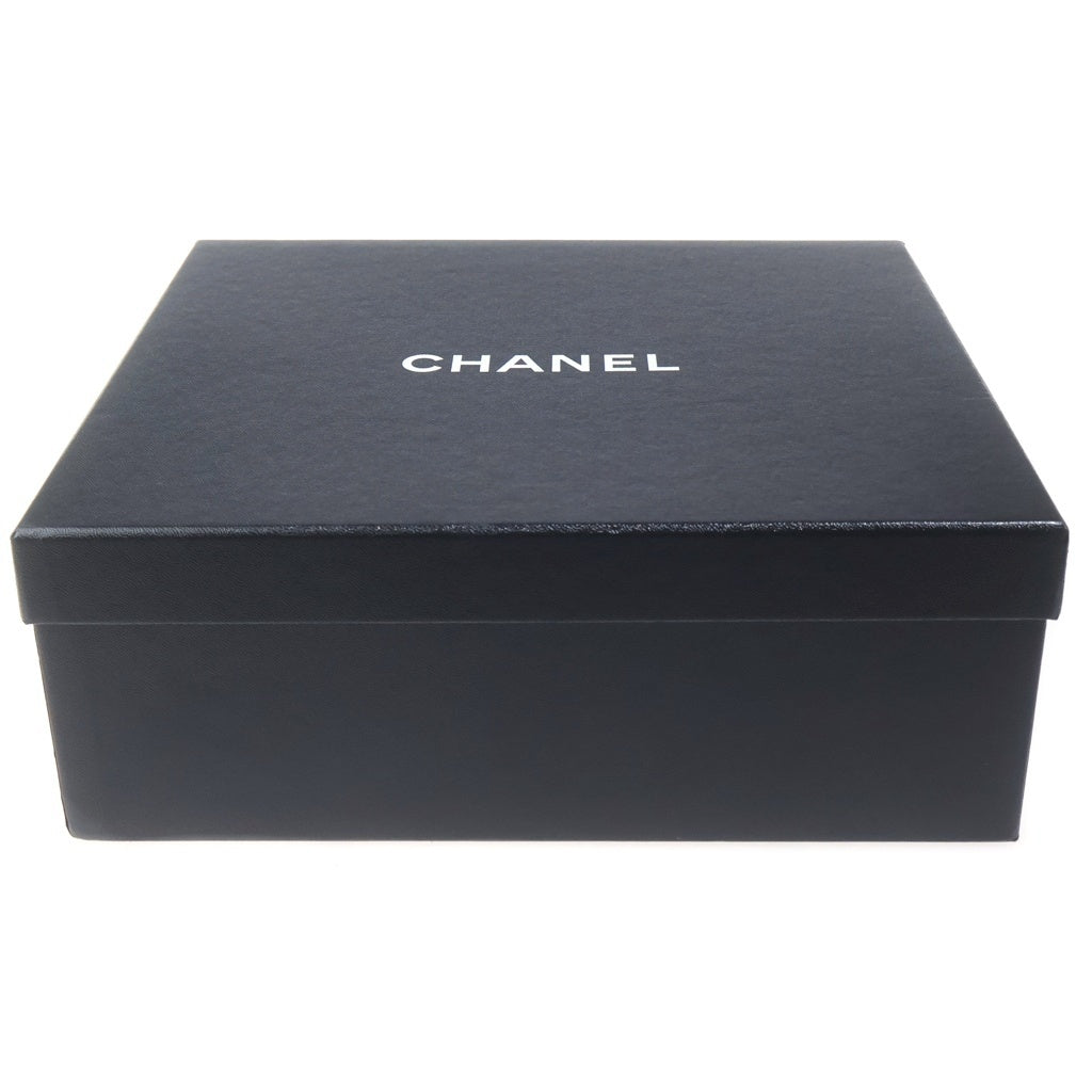 CHANEL(シャネル) OTHER OPEN SHOES ココマーク アザーオープンシューズ ヒールレザーサンダル チェーン装飾 ブラック/ゴールド G34921 Y53356 レディース