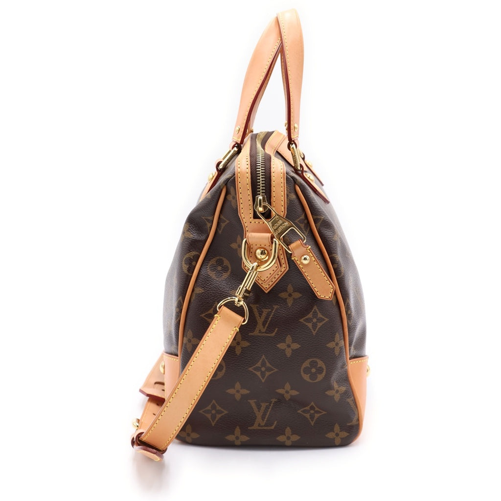 LOUIS VUITTON(ルイヴィトン) モノグラム レティーロPM PVC レザー 2WAY ハンドバッグ ショルダーバッグ ブラウン M40325 レディース