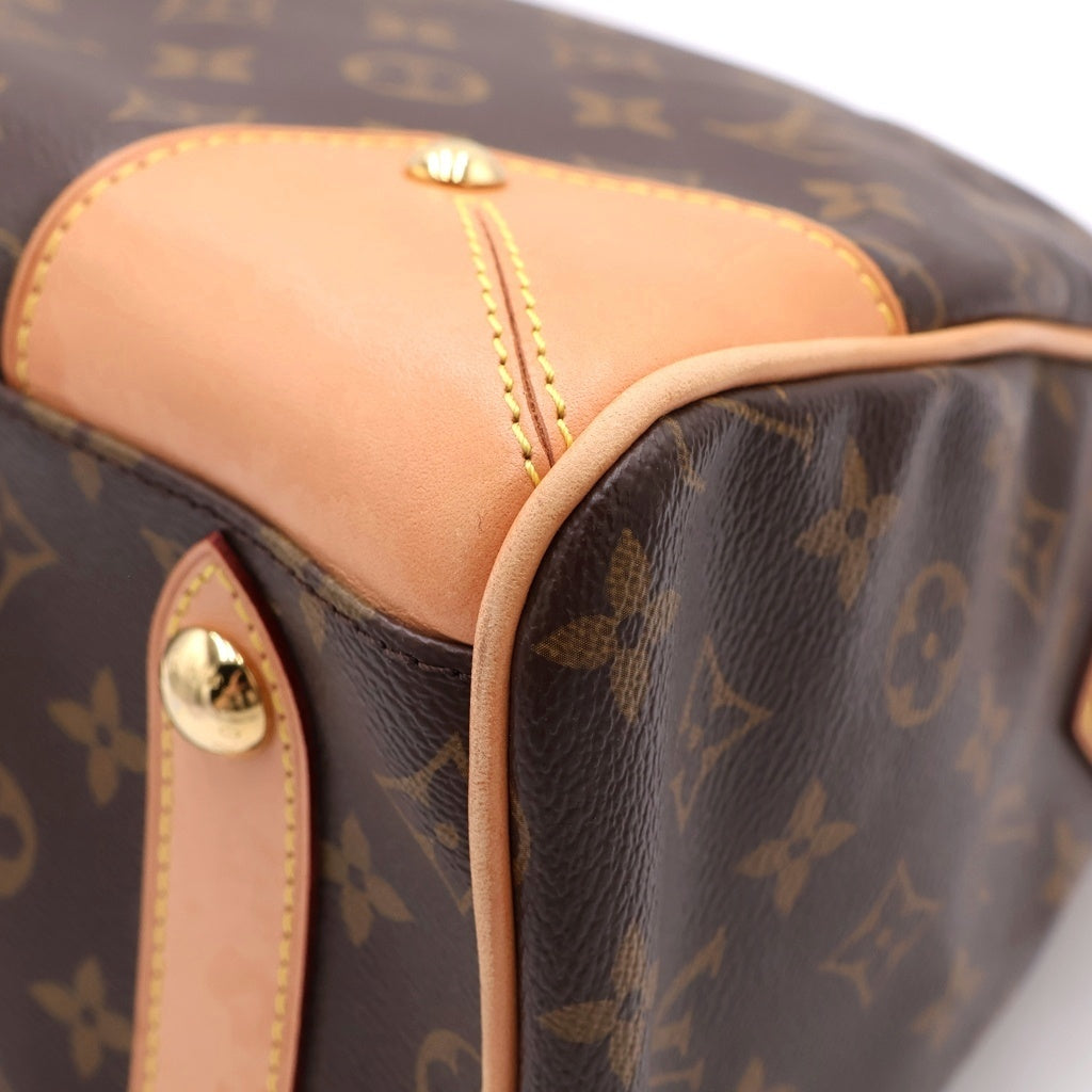LOUIS VUITTON(ルイヴィトン) モノグラム レティーロPM PVC レザー 2WAY ハンドバッグ ショルダーバッグ ブラウン M40325 レディース