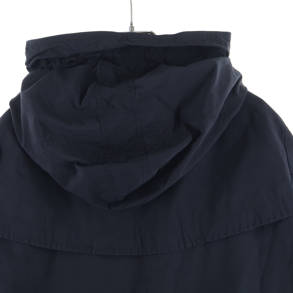 MONCLER(モンクレール) ワッペンロゴ ナイロン フーデッド ジャケット コート アウター #2 ブラック レディース