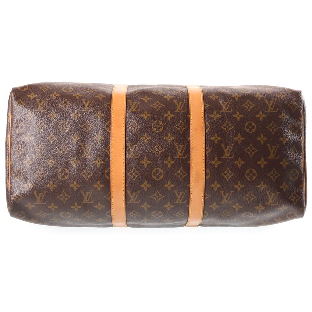 LOUIS VUITTON(ルイヴィトン) モノグラム キーポル50 PVC レザー ハンドバッグ ボストンバッグ ブラウン M41426