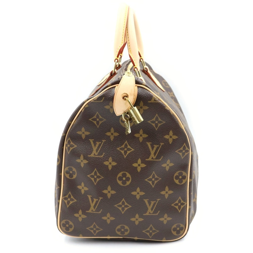 LOUIS VUITTON(ルイヴィトン) モノグラム スピーディ35 ハンドバッグ ブラウン PVC M45124 レディース