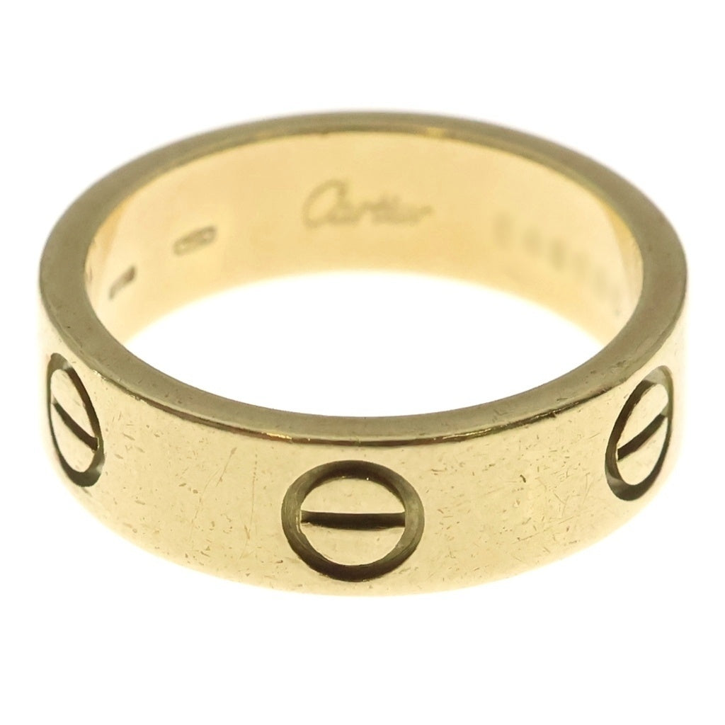 Cartier(カルティエ) ラブリング Au750 K18YG リング 指輪 #53 イエローゴールド