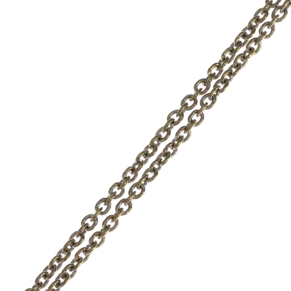 BVLGARI(ブルガリ) ビーゼロワン Au750 K18WG ネックレス ペンダント ホワイトゴールド レディース
