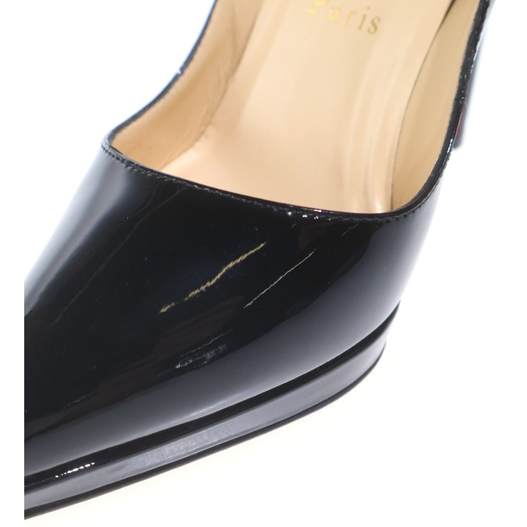 CHRISTIAN LOUBOUTIN(クリスチャンルブタン) Kate 100mm ケイト パテントレザー ヒール パンプス シューズ ブラック レディース