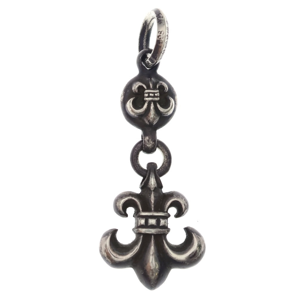 CHROME HEARTS(クロムハーツ) 1BALL BS FLEUR 1ボールBSフレアチャーム ネックレストップ SV925 シルバー