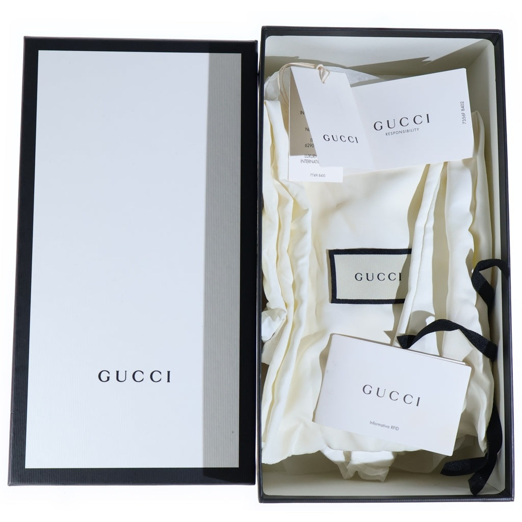 GUCCI(グッチ) Jordaan unborn calf horse bit loafer shoes ヨルダーンアンボーンカーフホースビットローファーシューズ ブラウン×ホワイト レディース