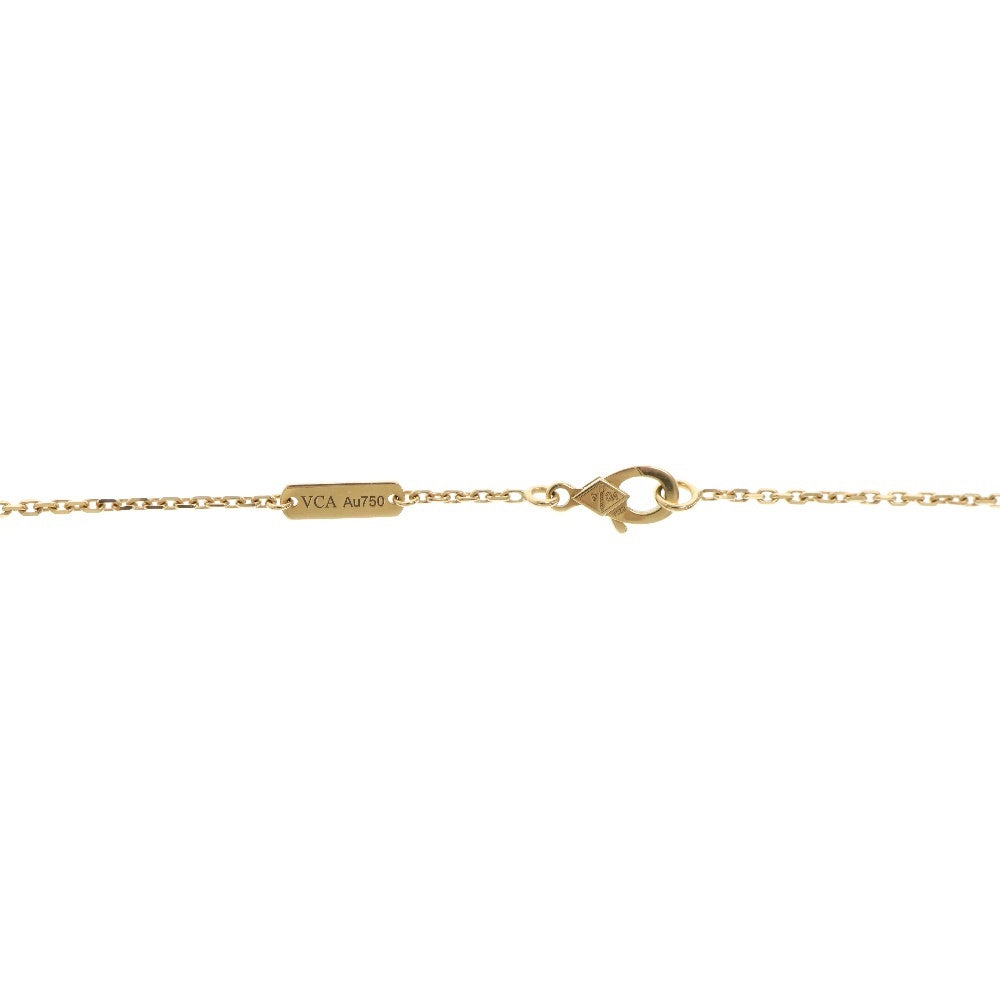 Van Cleef & Arpels(ヴァンクリーフアンドアーペル) ヴィンテージアルハンブラ オニキス ネックレス Au750YG VCARA45800 ブラック イエローゴールド ペンダント