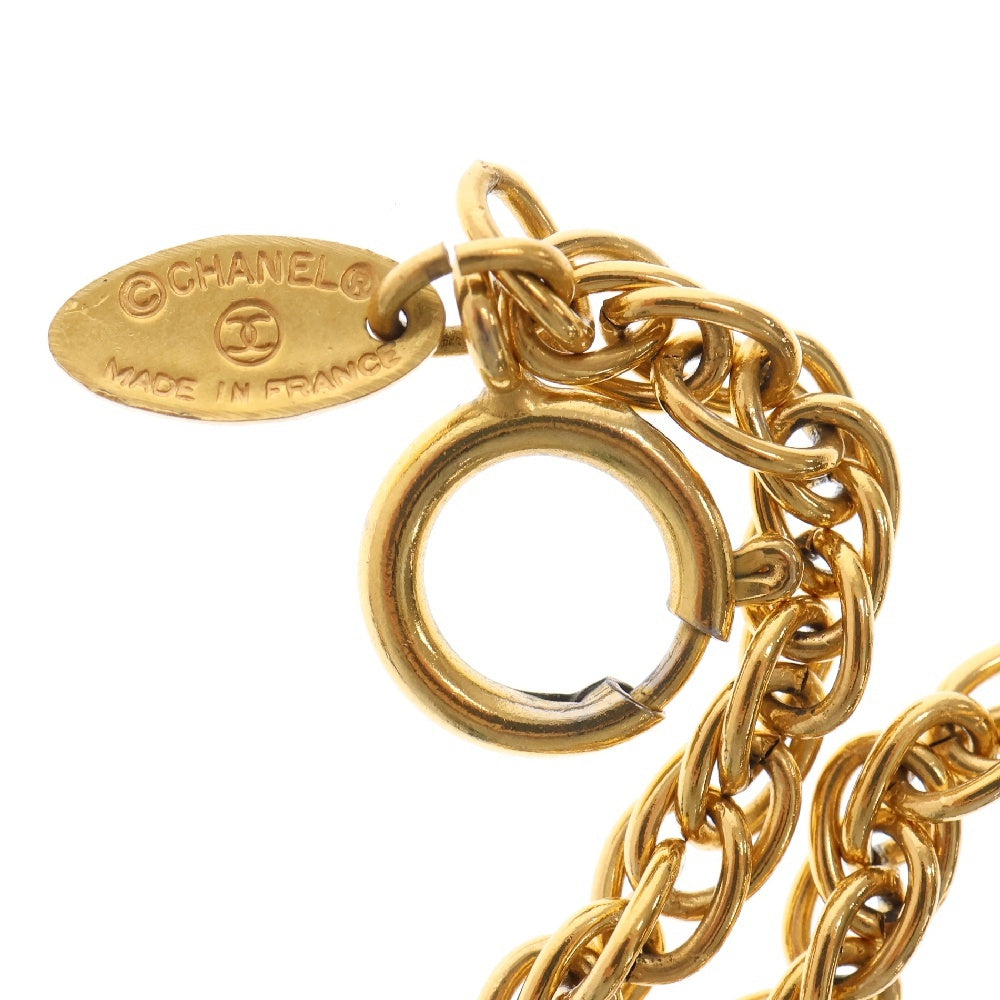CHANEL(シャネル) ココマーク ネックレス マメ有 チェーン ペンダント ゴールド GP アクセサリー