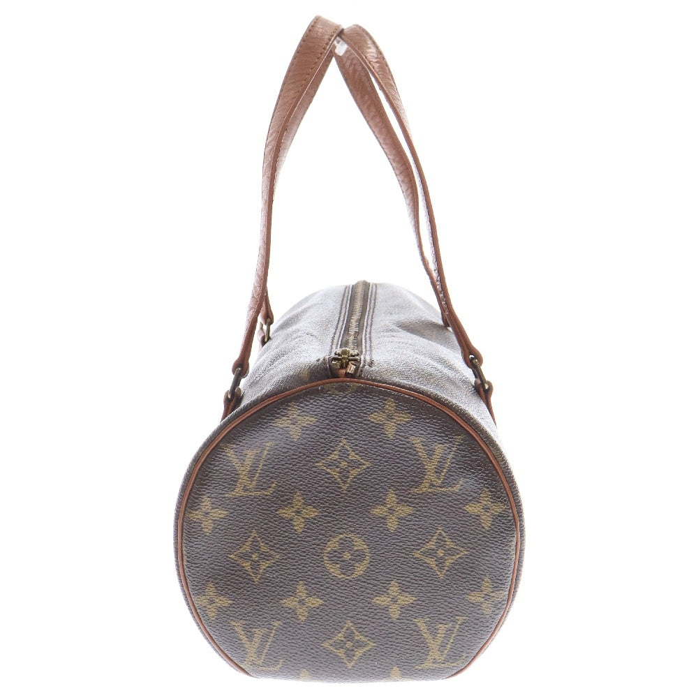 LOUIS VUITTON(ルイヴィトン) モノグラム パピヨン30 レザーハンドバッグ ブラウン M51365