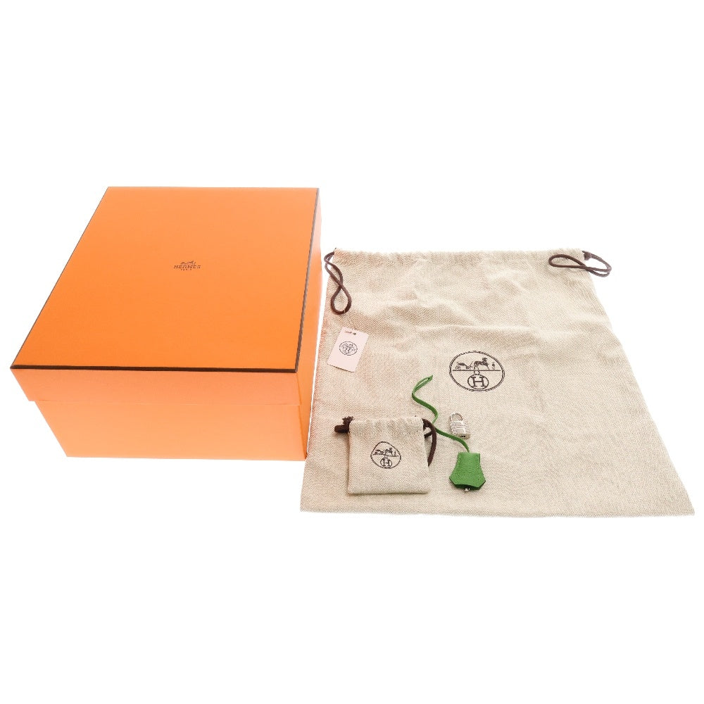 HERMES(エルメス) バーキン25 ベールユッカ トゴ シルバー金具 グリーン系 B刻印 ハンドバッグ