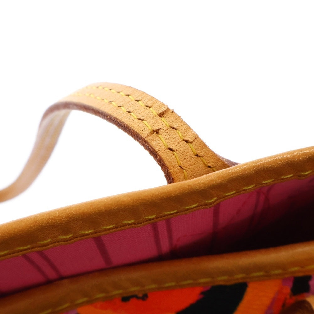 LOUIS VUITTON(ルイヴィトン) モノグラムローズ ネヴァーフルMM トートバッグ ハンドバッグ 肩掛けバッグ ブラウン×ピンク レザー×PVC M48613