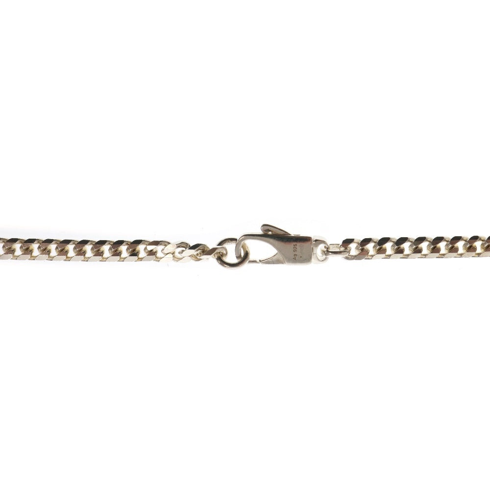 GUCCI(グッチ) ダイアゴナル インターロッキングG ネックレス SV925 シルバー アクセサリー