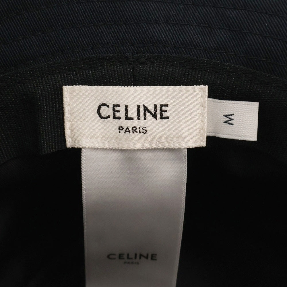 CELINE(セリーヌ) ロゴ スタッズ バケットハット ブラック 2AUO7968P 帽子