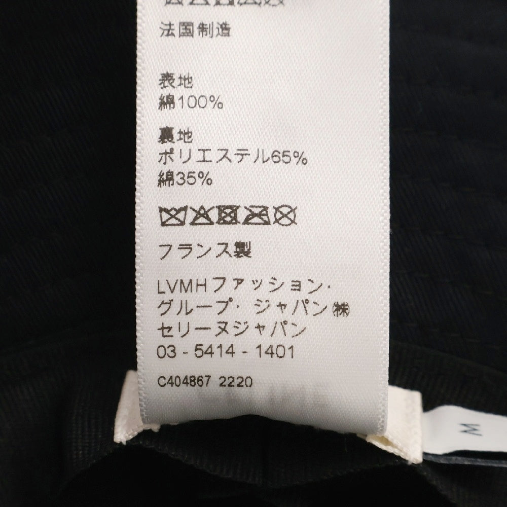 CELINE(セリーヌ) ロゴ スタッズ バケットハット ブラック 2AUO7968P 帽子