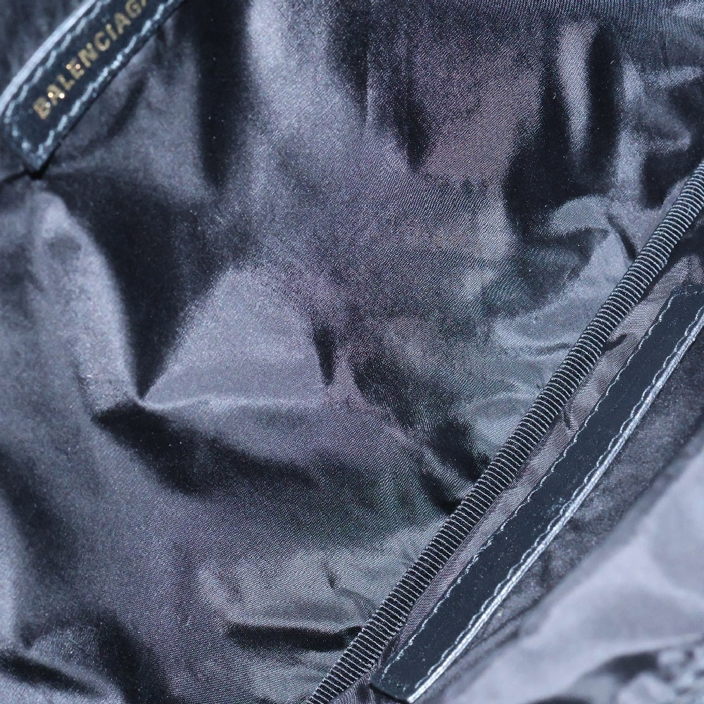 BALENCIAGA(バレンシアガ) WHEEL BELT PACK ロゴ刺繍 ホイールベルト ボディバッグ ブラック×ホワイト 533009