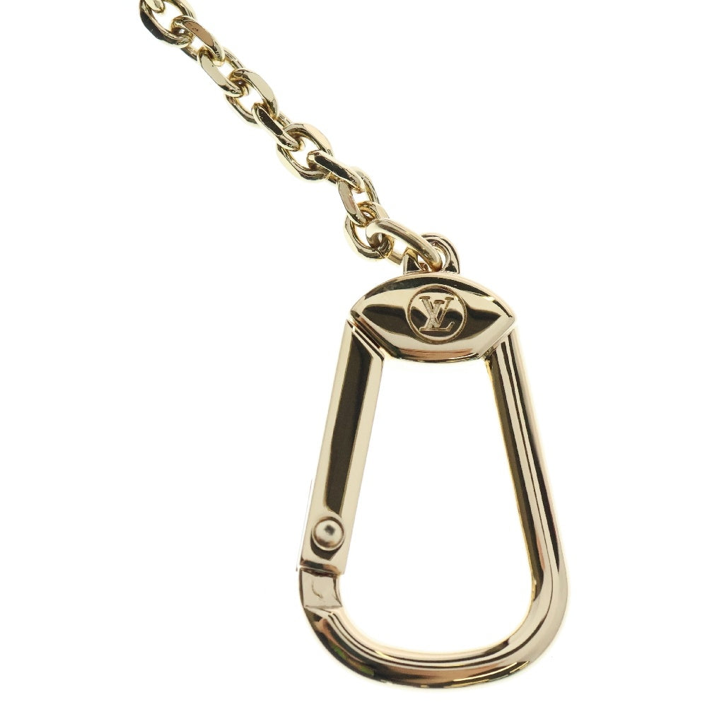 LOUIS VUITTON(ルイヴィトン) モノグラムチェリー ポシェットクレ コインケース ポーチ 小物入れ ブラウン レザー×PVC ゴールド金具 M95042