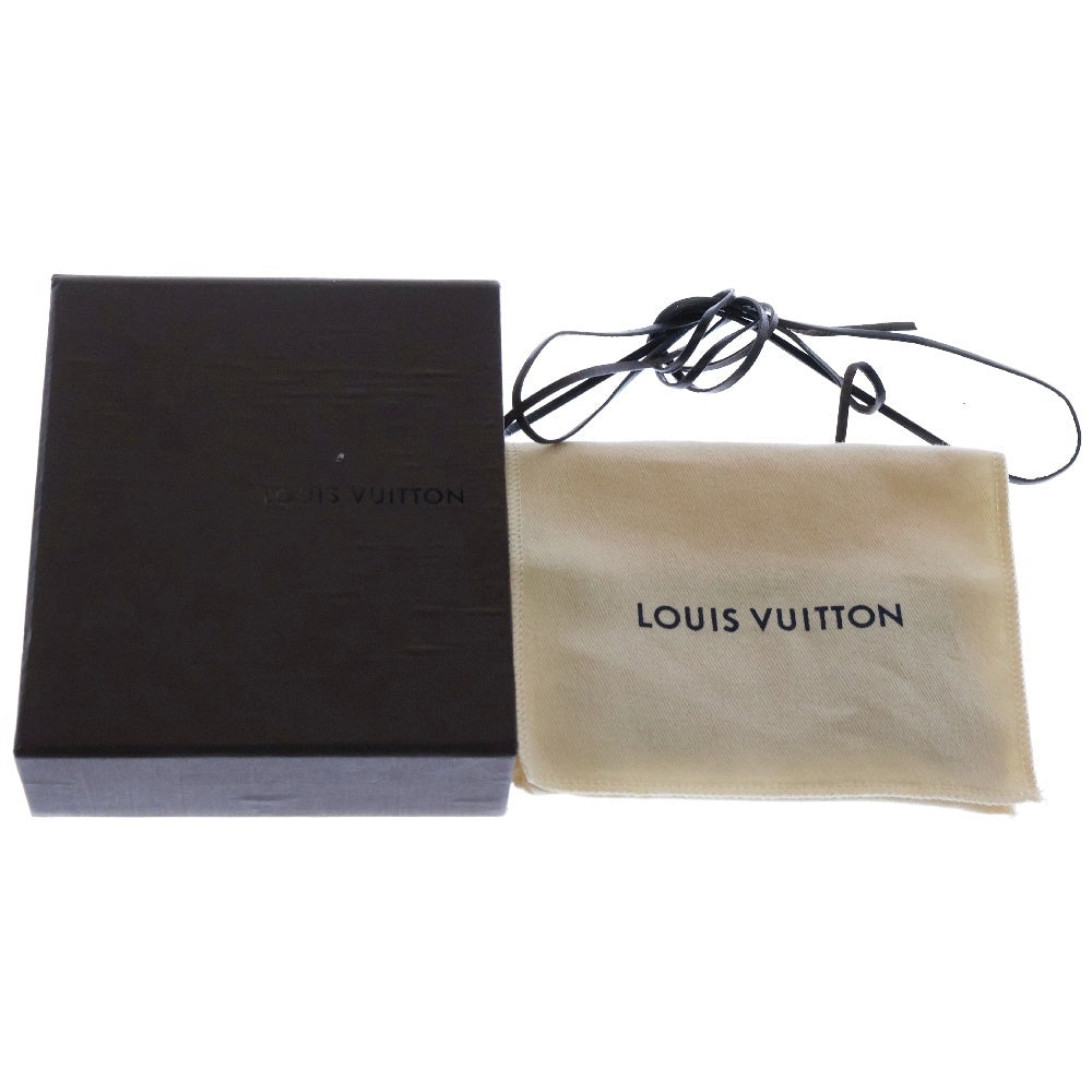 LOUIS VUITTON(ルイヴィトン) モノグラムチェリー ポシェットクレ コインケース ポーチ 小物入れ ブラウン レザー×PVC ゴールド金具 M95042