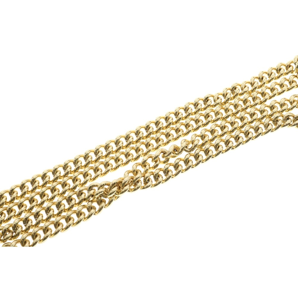 GUCCI(グッチ) GGスプリーム レインボー&ハートスター ばなにゃ チェーンウォレット 長財布 ショルダーバッグ ベージュ PVCレザー 701061