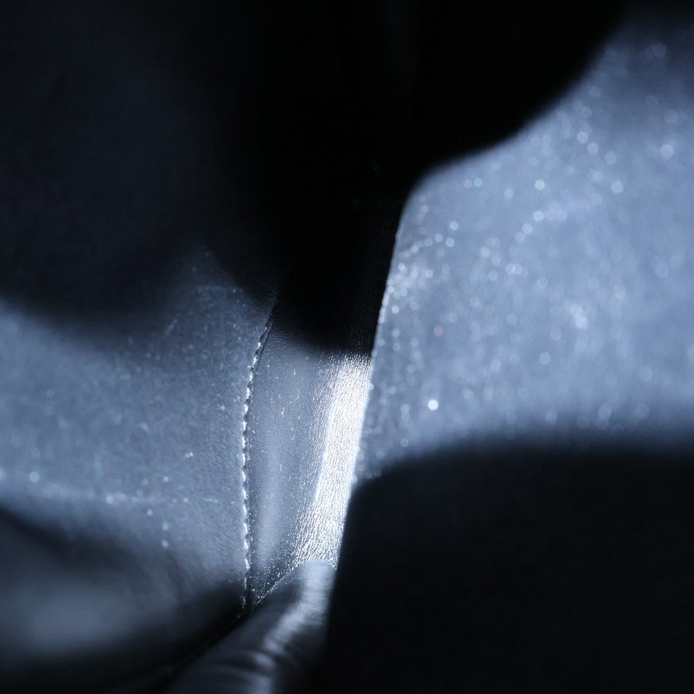 BALENCIAGA(バレンシアガ) B MICRO BAG マイクロ レザー ショルダーバッグ ブラック×ホワイト 600201