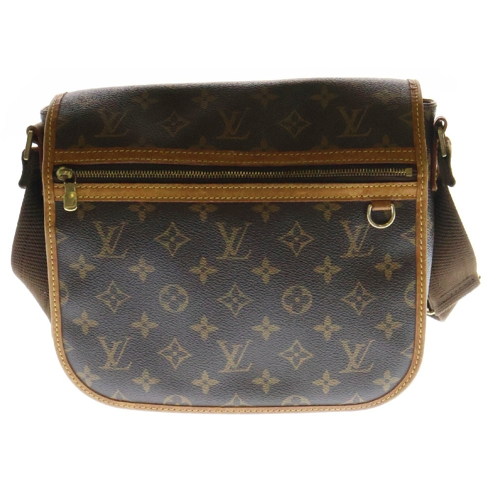 LOUIS VUITTON(ルイヴィトン) モノグラム メッセンジャーPM ボスフォール レザー ショルダーバッグ ブラウン M40106
