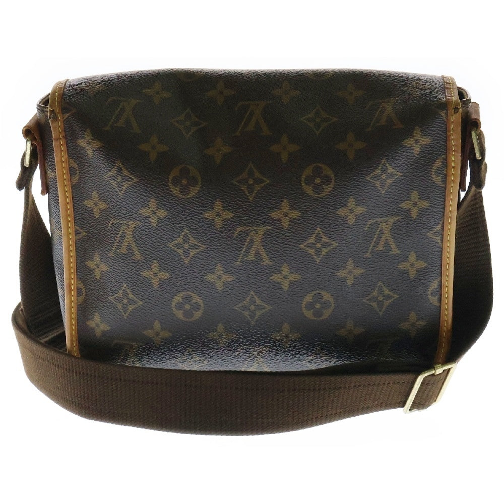 LOUIS VUITTON(ルイヴィトン) モノグラム メッセンジャーPM ボスフォール レザー ショルダーバッグ ブラウン M40106
