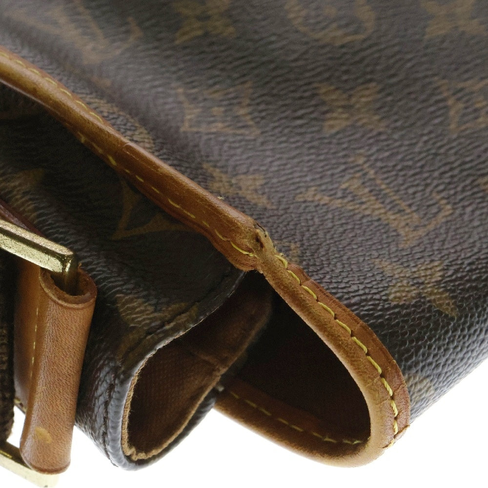 LOUIS VUITTON(ルイヴィトン) モノグラム メッセンジャーPM ボスフォール レザー ショルダーバッグ ブラウン M40106