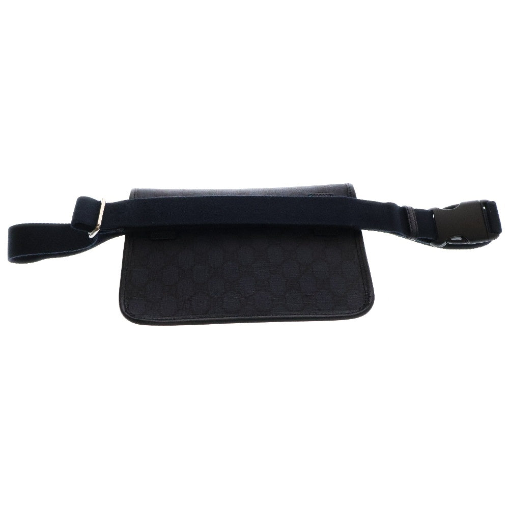 GUCCI(グッチ) GGスプリーム オフディア スモールベルトバッグ ショルダーバッグ ネイビー 752597