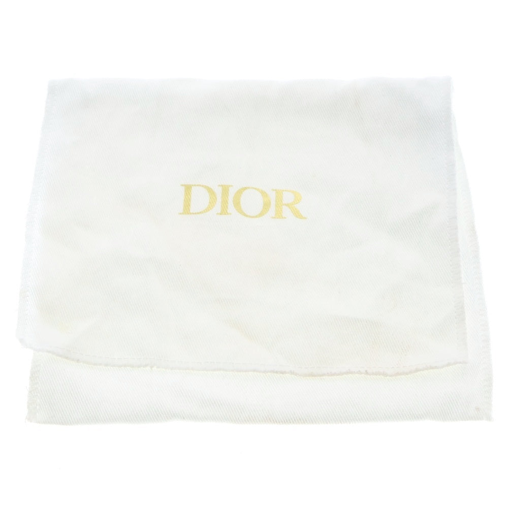 Christian Dior(クリスチャンディオール) Lady Dior Voyageur レディディオール ヴォヤジュール ラムスキン スモールジップ コインケース ピンク レディース
